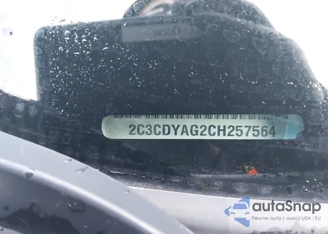 2012 Dodge Challenger Sxt из США, поврежденный, VIN 2C3CDYAG2CH257564